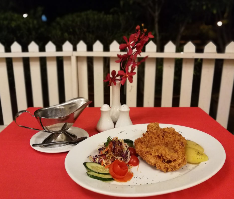 Bayu Beach Resort Crispy Chicken Chop